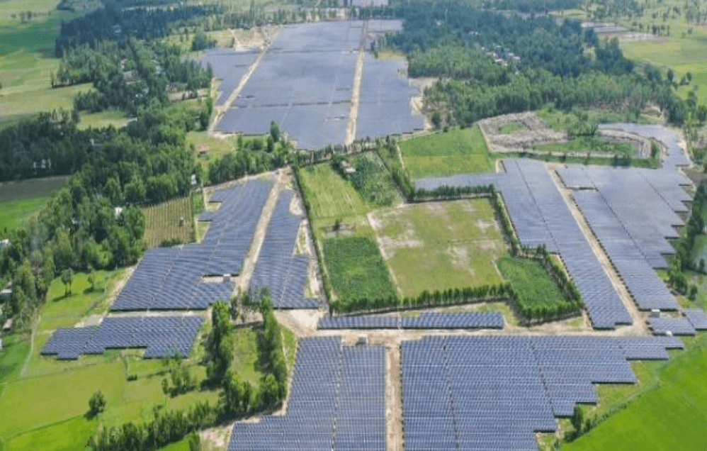 冰球突破大地新能源公司中标榆林光伏发电项目